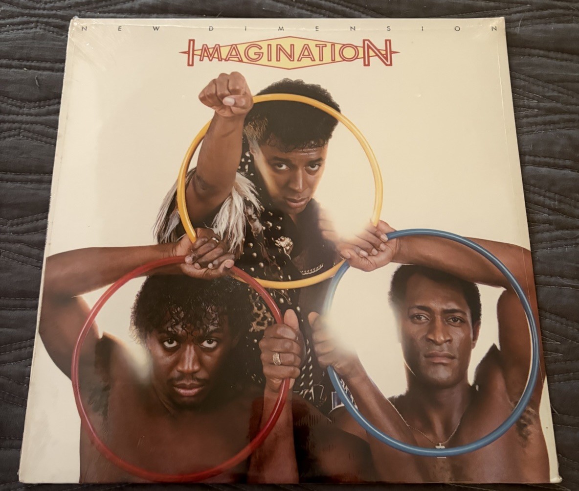 Imagination Lp-New Dimension/Elektra/1983/Funk/Sealed/New/Mint Vinyl/NM Jacket