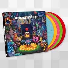 Toby Fox Undertale Complete OST Colored Marble Vinyl 5LP Box Set Fangamer picture