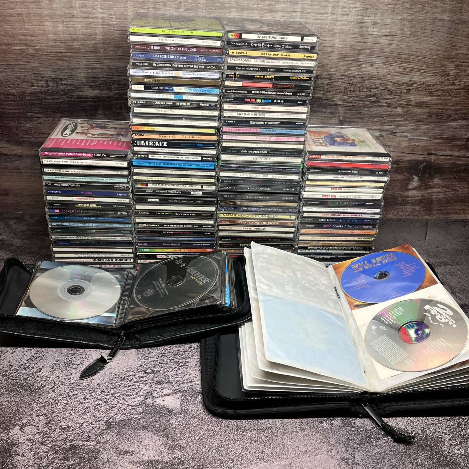 Large CD Job Lot 152 CDs - 80s, 90s, Early 2000s, Rock, Pop, R&B, Some Country