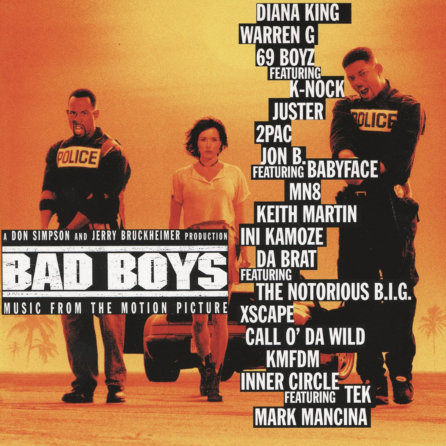 Bad Boys: Music From The Motion Picture [CD] [*READ*, GOOD Cond.]