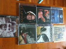 Eric Clapton CD Lot seven disks Inc. Crossroads, Best of, pilgrim and more  picture
