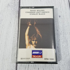 Vintage Ravel Bolero Chabrier Liszt Enesco Stanley Black Cassette Tape picture