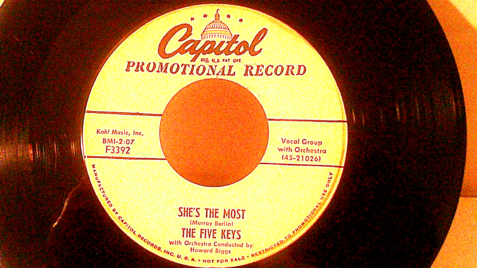 The Five Keys,Capital3392\