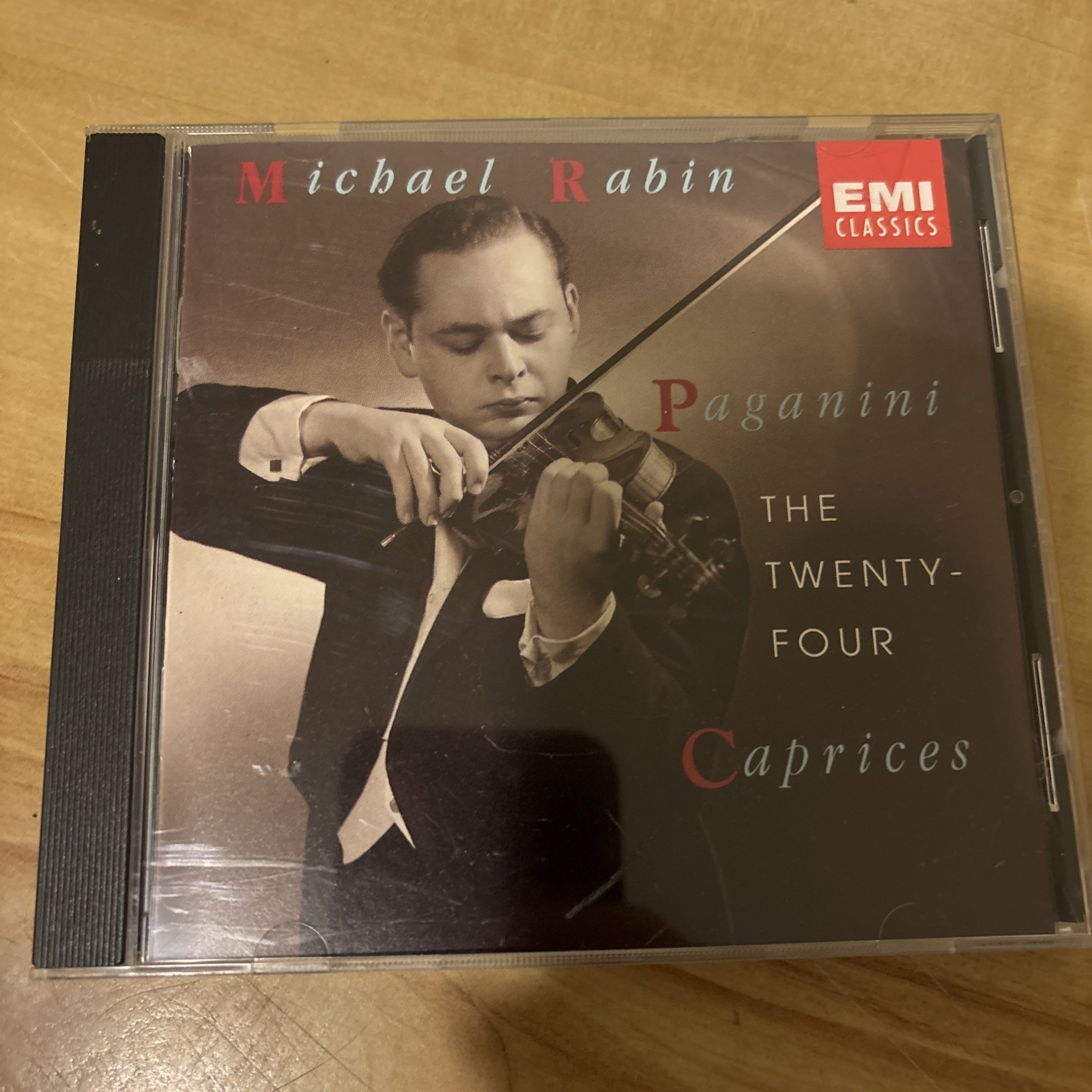 Michael Rabin Paganini Caprices THE TWENTY-FOUR EMI Classics Audio CD 