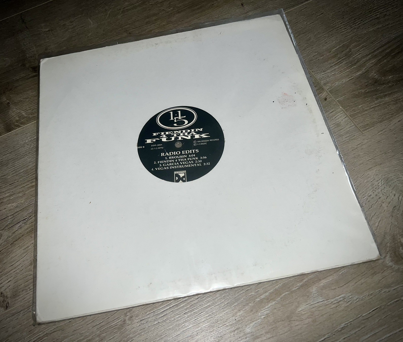 11/5 Fiendin 4 Tha Funk Sampler Radio Edits G-Funk SF Bay Area Rap 1995 Dogday 