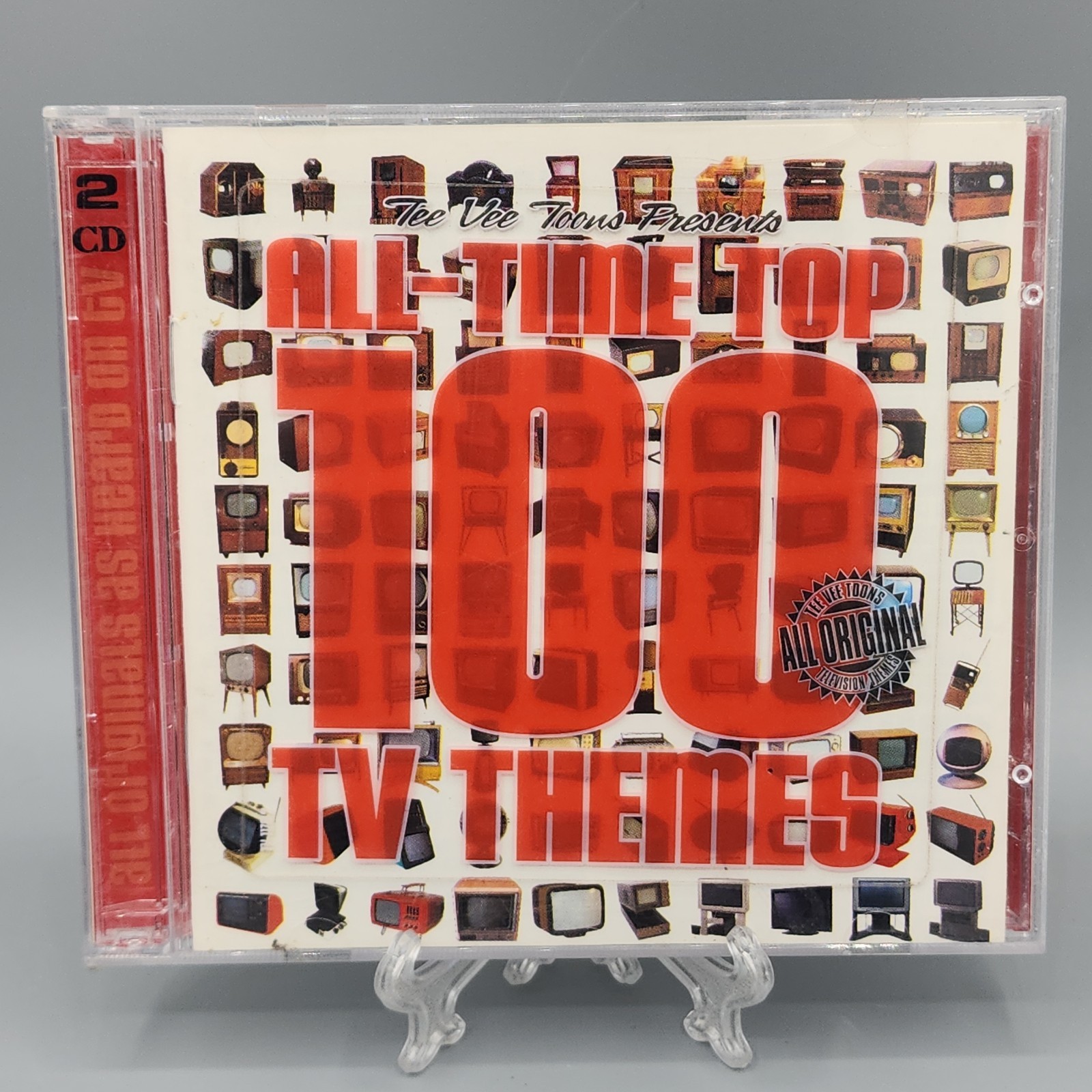 All Time Top 100 TV Themes : Various 2 Disc Set - Audio CDs 1960s - 1990s & More