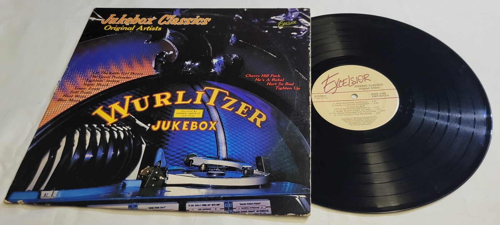 Wurlitzer Jukebox Classics - Excelsior - Stereo - Vinyl Record XMP-6013