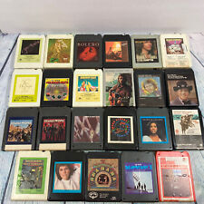 Vtg Lot of 23 Pop Rock 8 Track Tapes Cartridges Bowie Simon Carpenters Untested picture
