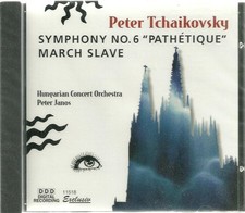 PETER JANOS - Hungarian Concert Orchestra - Tchaikovsky Symphony 6 CD picture