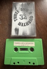 Three And Quarter Demo Tape Cassette Private Ska Punk Very Rare ORIGINAL 1997 picture