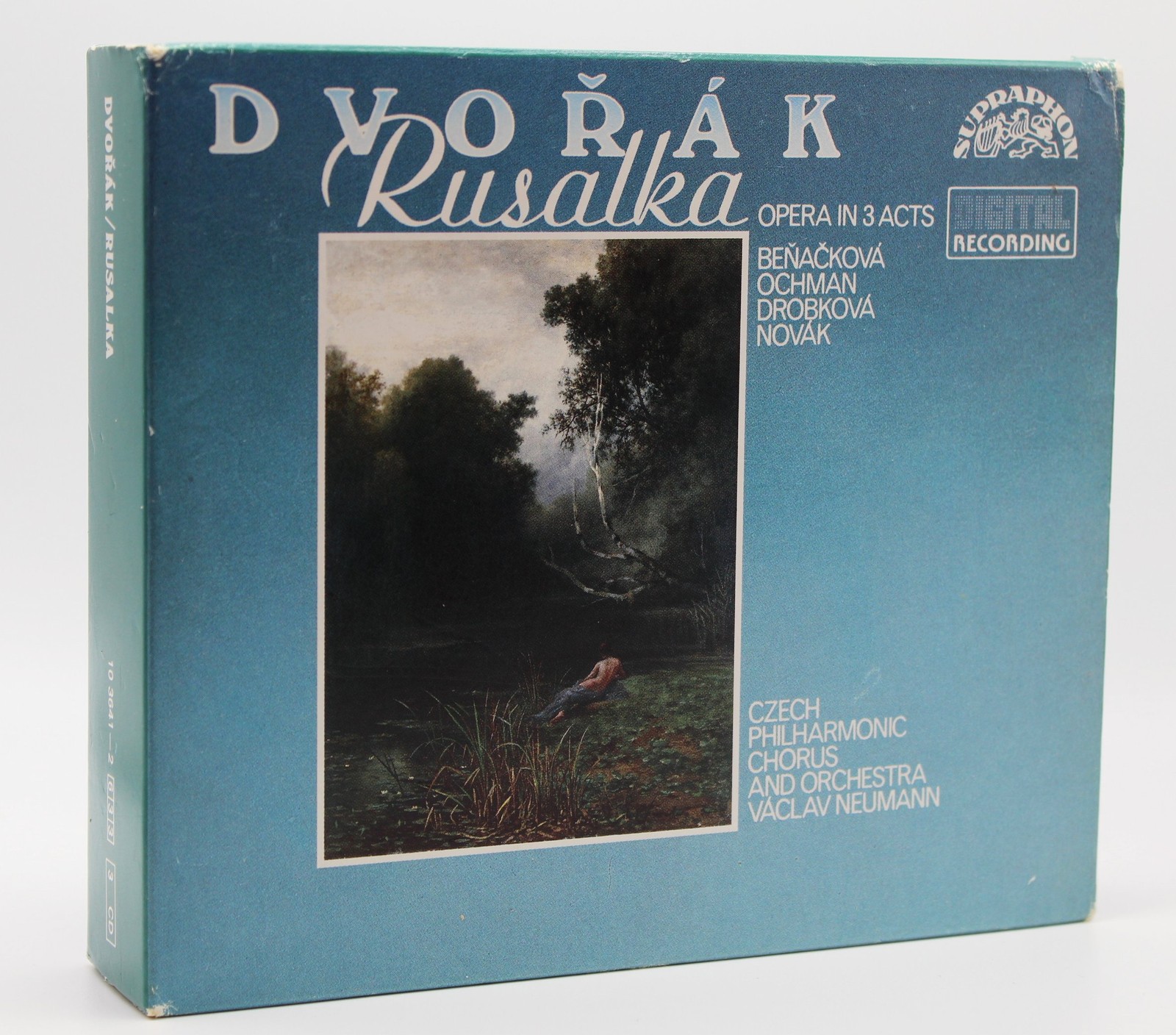 ANTONIN DVORAK Rusalka Complete Opera 3 CD Set Neumann Benackova Opera CD