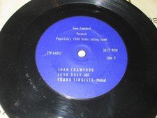 JOAN CRAWFORD Presents Pepsi-Cola's 1960 Radio Selling Team 7