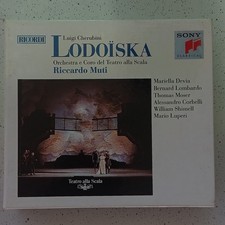 Sony Classical Cherubini Lodoïska 2CD Live Digital Muti La Scala 1991 picture