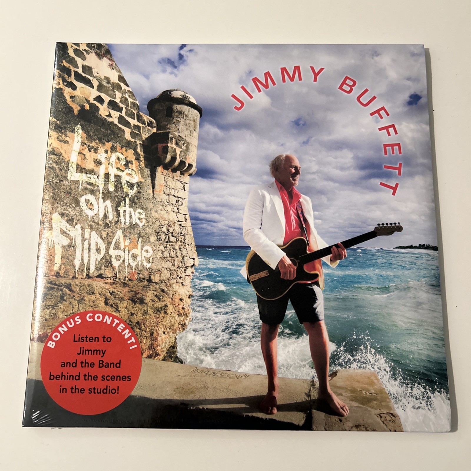 Jimmy Buffett Life on the Flip Side  180g  BLUE VINYL w/ 30 Page Booklet. RARE