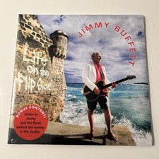 Jimmy Buffett Life on the Flip Side  180g  BLUE VINYL w/ 30 Page Booklet. RARE picture