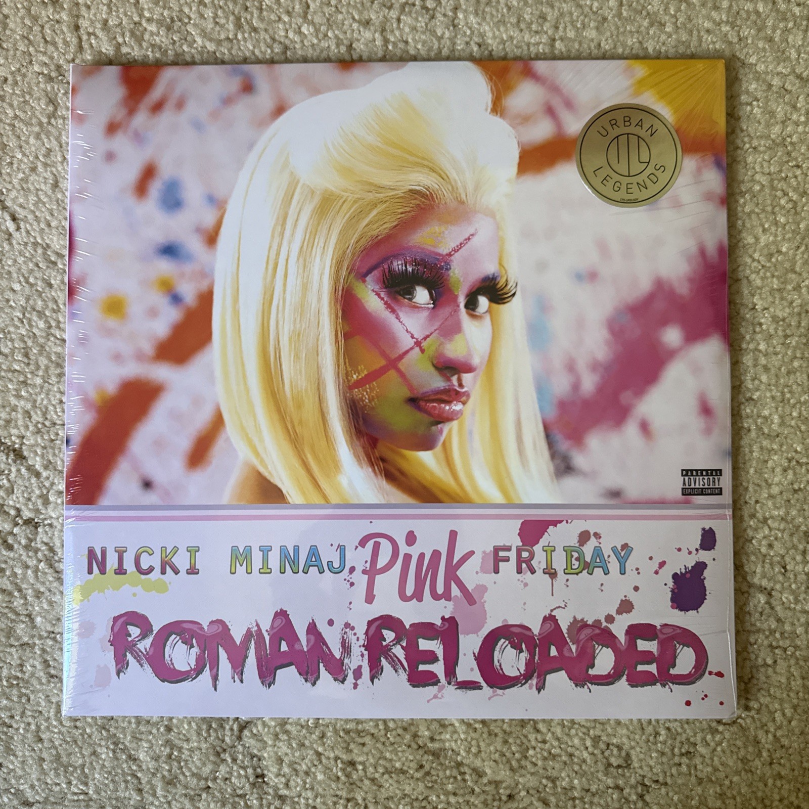 Nicki Minaj - Pink Friday...Roman Reloaded  (Vinyl 2LP Record, 2023)