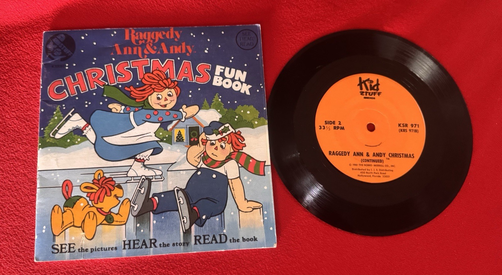 Raggedy Ann and Andy Christmas Fun Book (1981) 7\