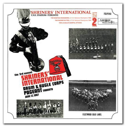 1967 Shriner\'s International Vol 2 - Boston Crusaders, Kilties, La Salle Cadets