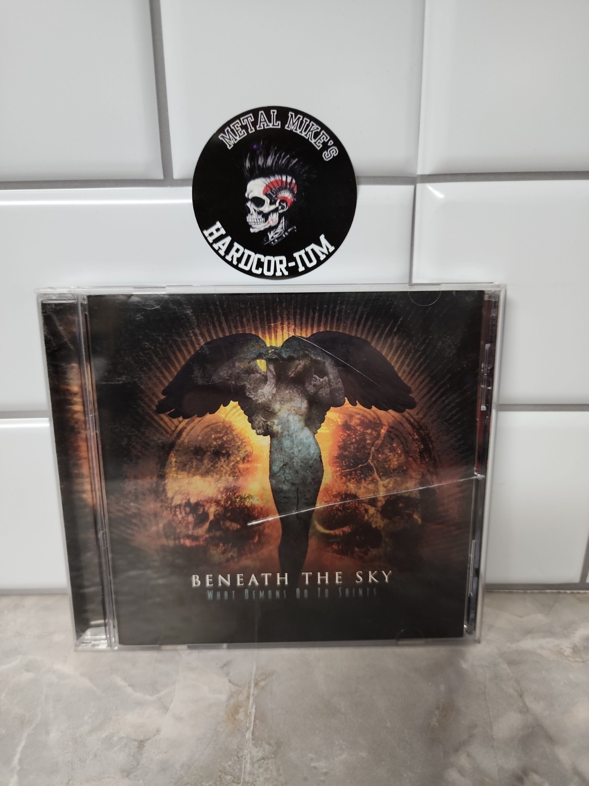 Beneath The Sky - What Demons Do To Saints- Cd- Promo-  2007 Metalcore 