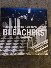 Bleachers Live at Bowery Ballroom NYC Black & White Vinyl rare opened  picture
