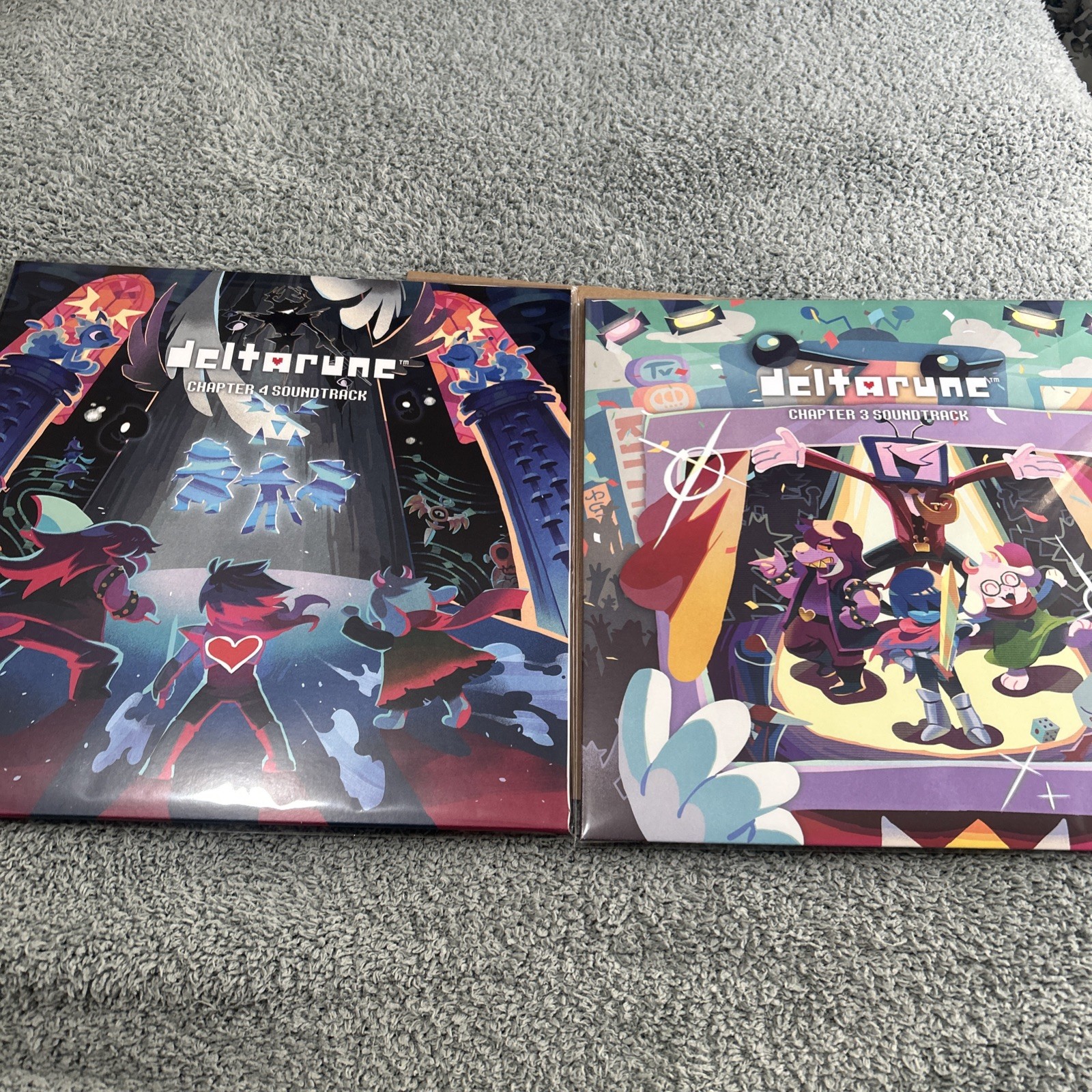 Deltarune Chapter 3 &4 Soundtrack NEW VINYL SEALED 2 records