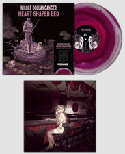 Nicole Dollanganger Heart Shaped Bed Violet Varicose LP Vertigo Vinyl picture