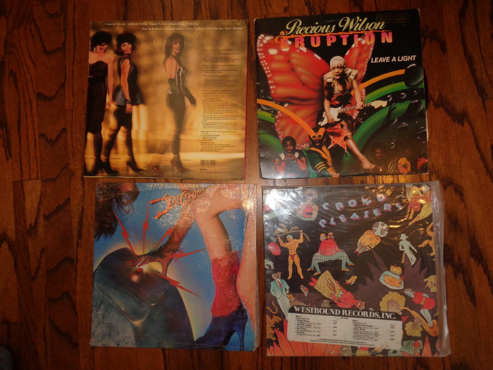 Precious Wilson Exposure Star Cruiser Crowd Pleasers LP Lot