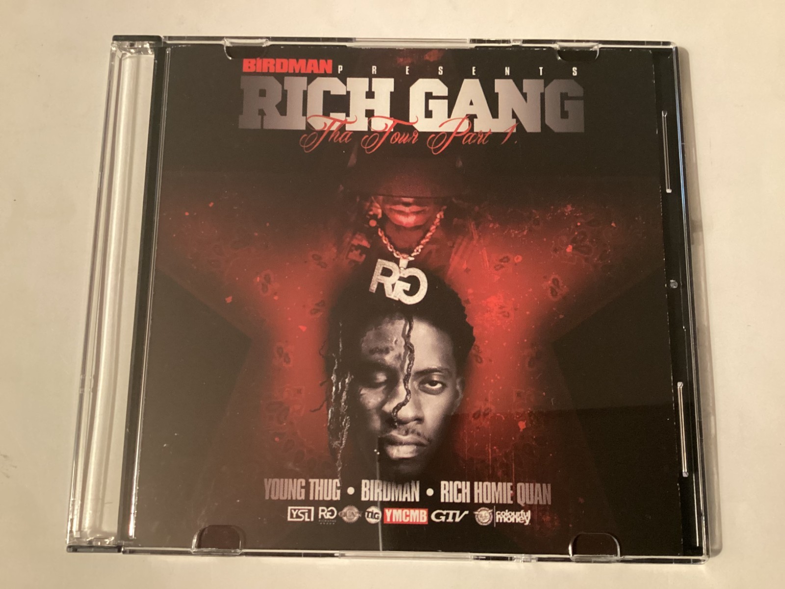 Rich Gang - Tha Tour CD Rare 2014 mixtape young thug rich homie quan