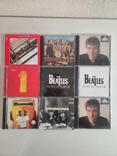 The Beatles Paul McCartney Wings Lennon CD Lot of 19 Titles 22 discs total picture