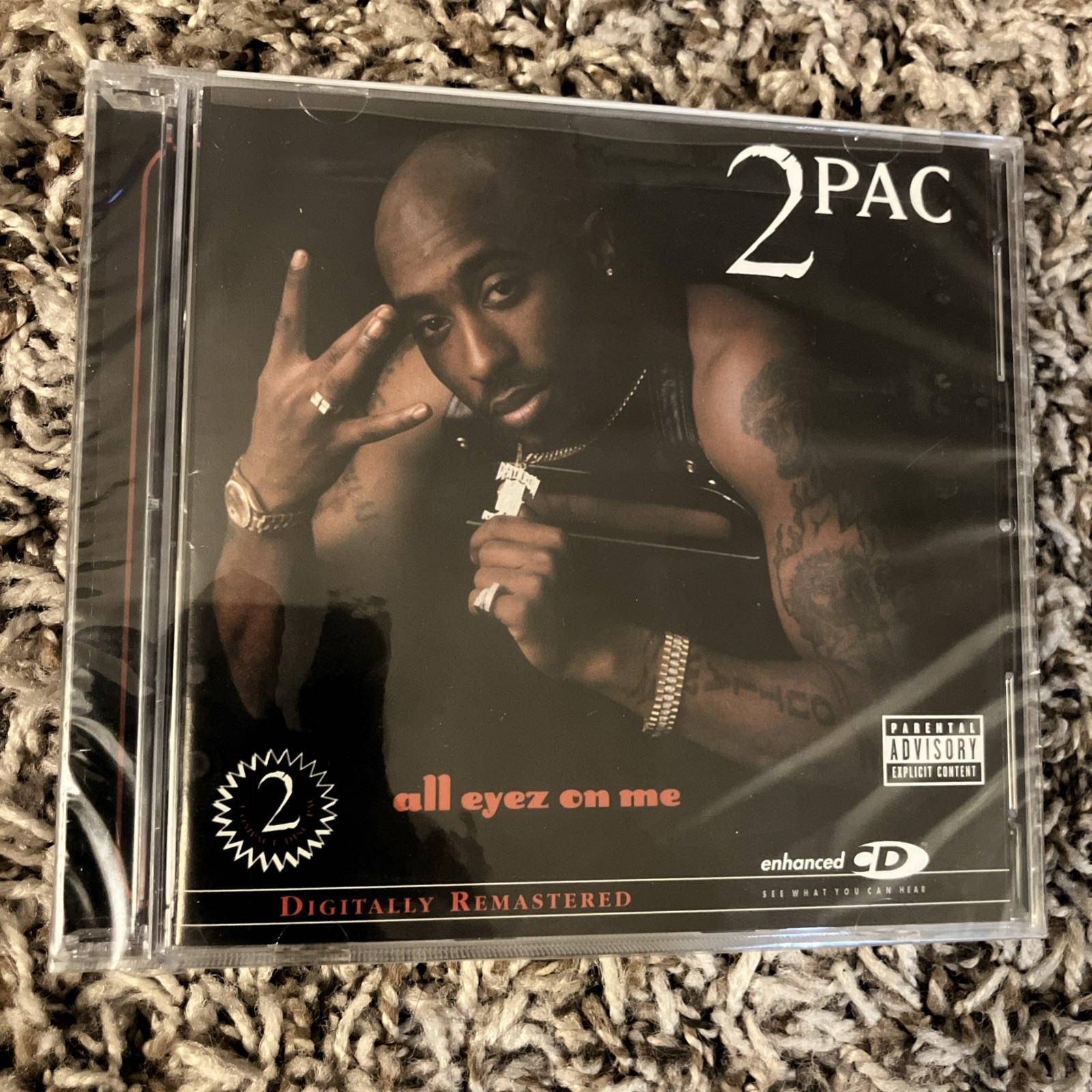 2Pac All Eyez on Me 2 CD 2004 Brand New Factory Sealed Tupac *RARE*