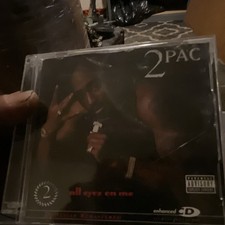 2Pac All Eyez On Me Enhanced CD Parental Advisory Death Row 1996 picture