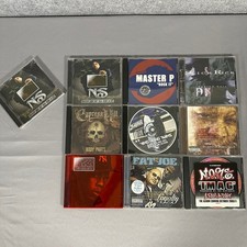 Nas Jay-Z Cypress Hill Lot 10 CDs 90s 00s Hip Hop Rap Promo Singles West East picture
