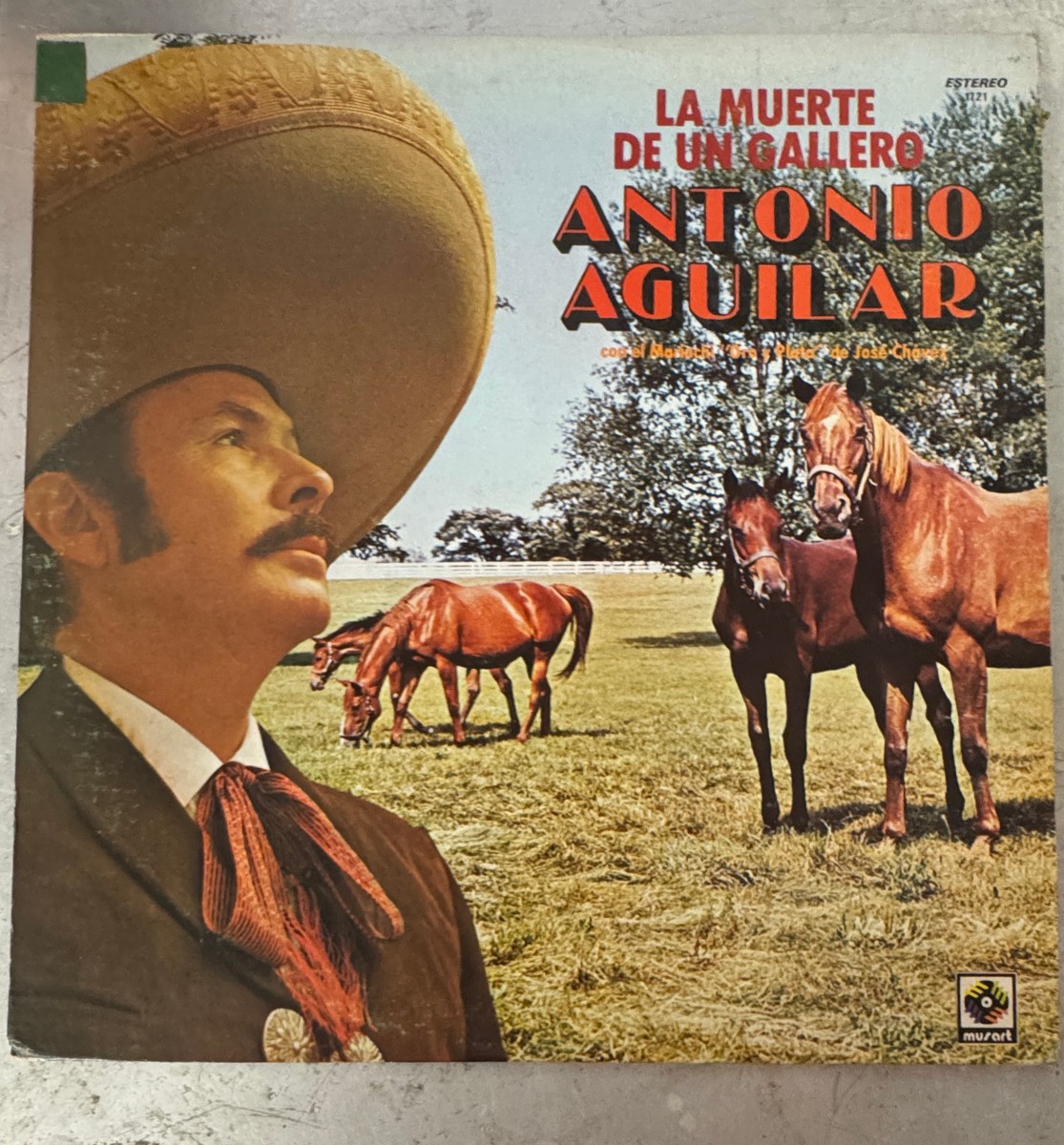 Antonio Aguilar - La Muerte de un Gallero Vinyl LP