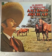 Antonio Aguilar - La Muerte de un Gallero Vinyl LP picture