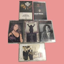 Vintage Collections 6 Music Cassette Tapes From Various Artists picture