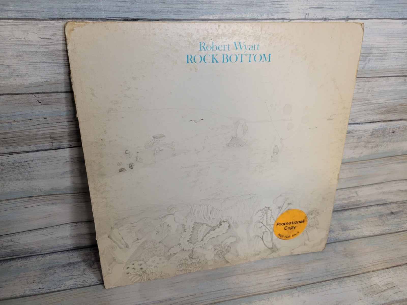 Robert Wyatt - Rock Bottom- 1974- Virgin Records - Promo