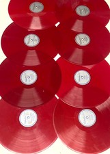 Vintage Record LOT 8 RED VINYL Silvertone Record Club Glenn Osser Allan Roth Ect picture