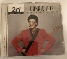 THE BEST OF DONNIE IRIS THE MILLENNIUM COLLECTION - CLEAN MUSIC CD - 2001 MCA picture