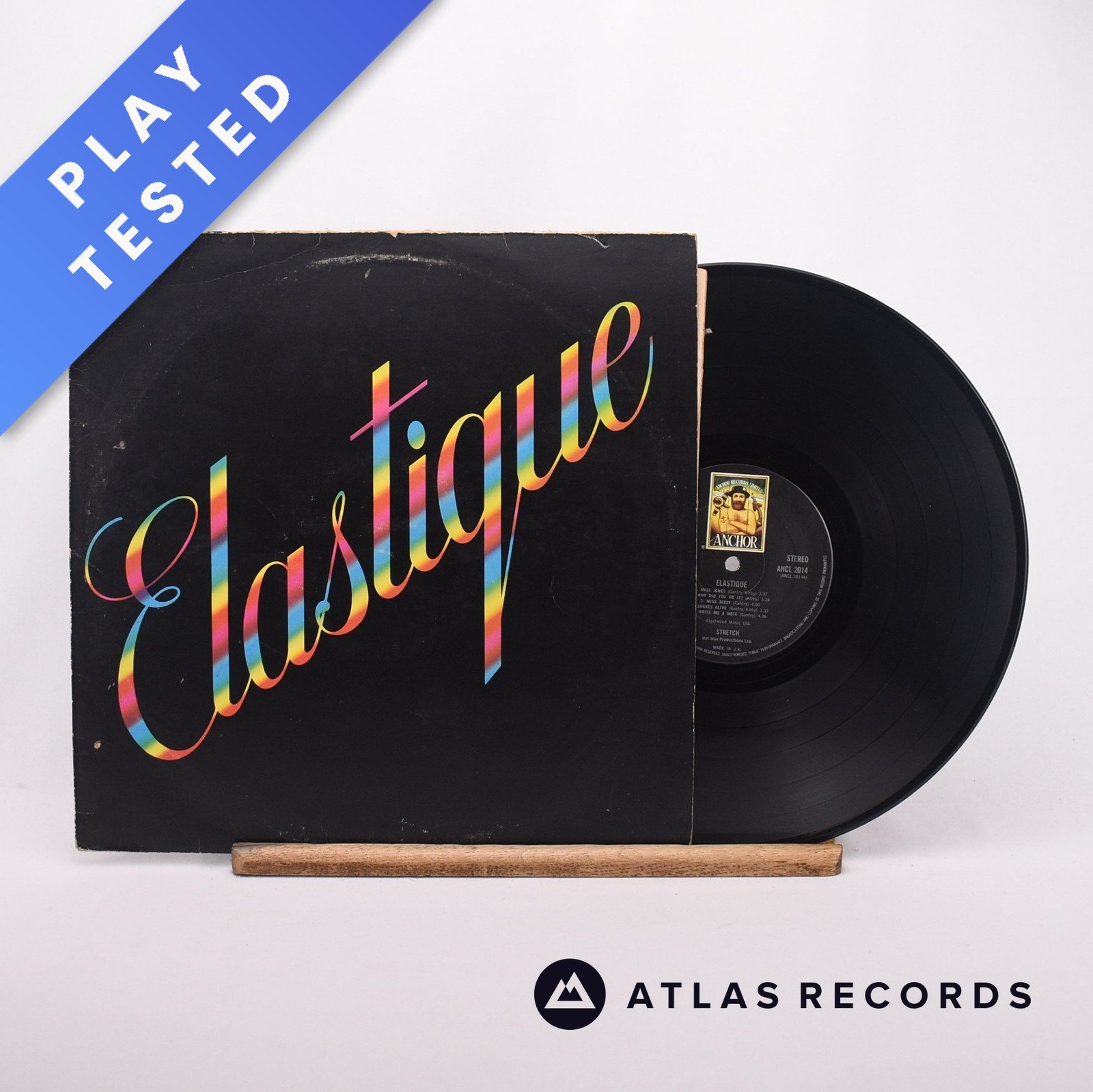 Stretch Elastique First Uk Press LP Album Vinyl Record ANCL 2014 Anchor - VG/VG+