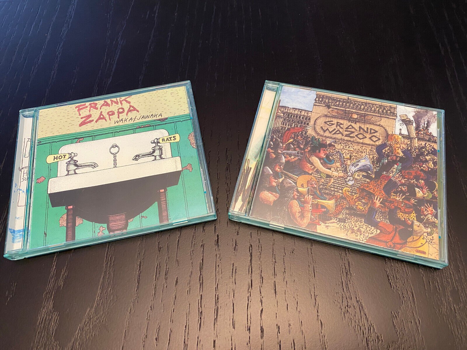 Frank Zappa - Waka/Jawaka & The Grand Wazoo - Pair of Albums on CD