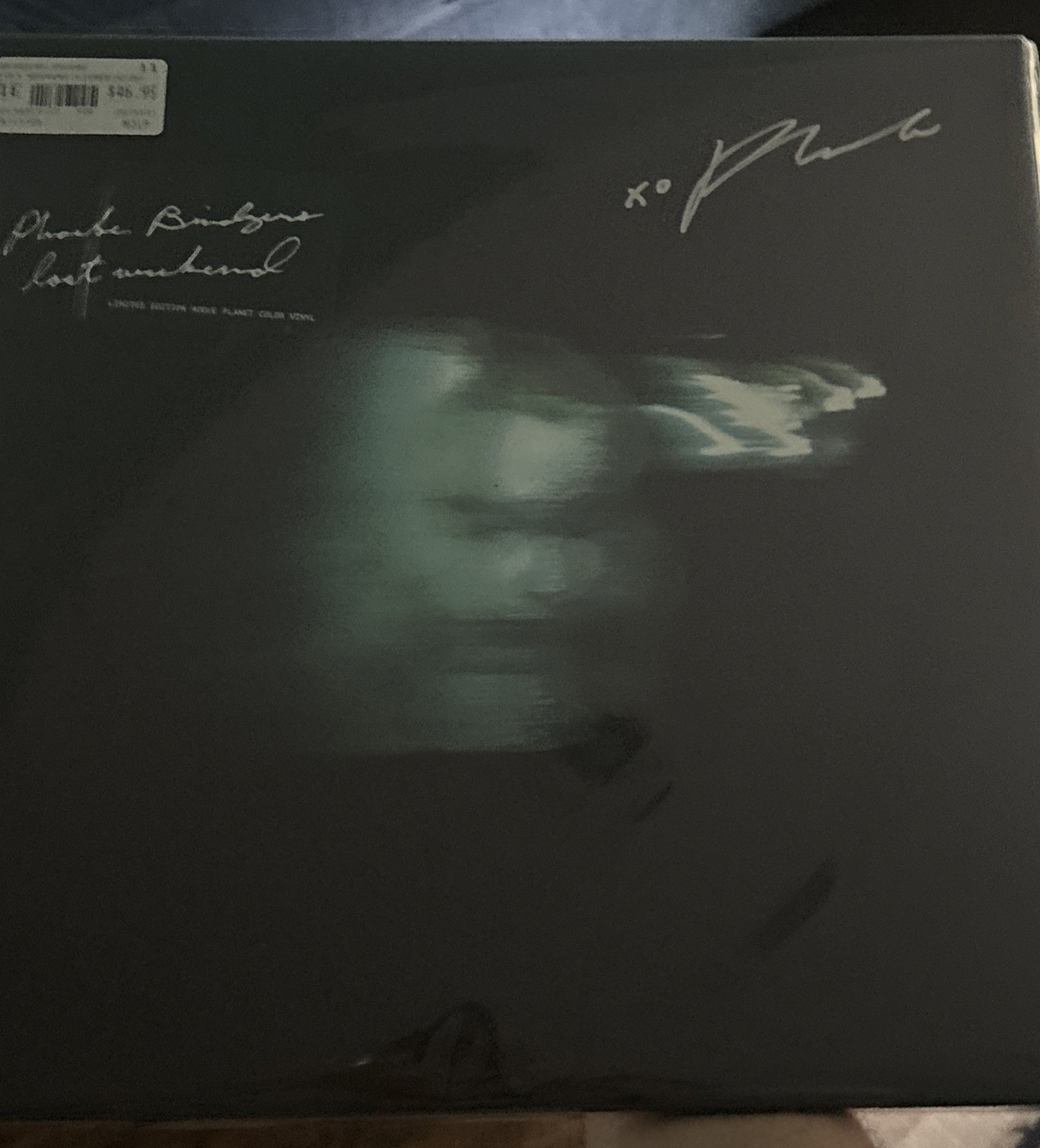 SIGNED Phoebe Bridgers Lost Weekend “Rogue Planet” Limited Edition Vinyl