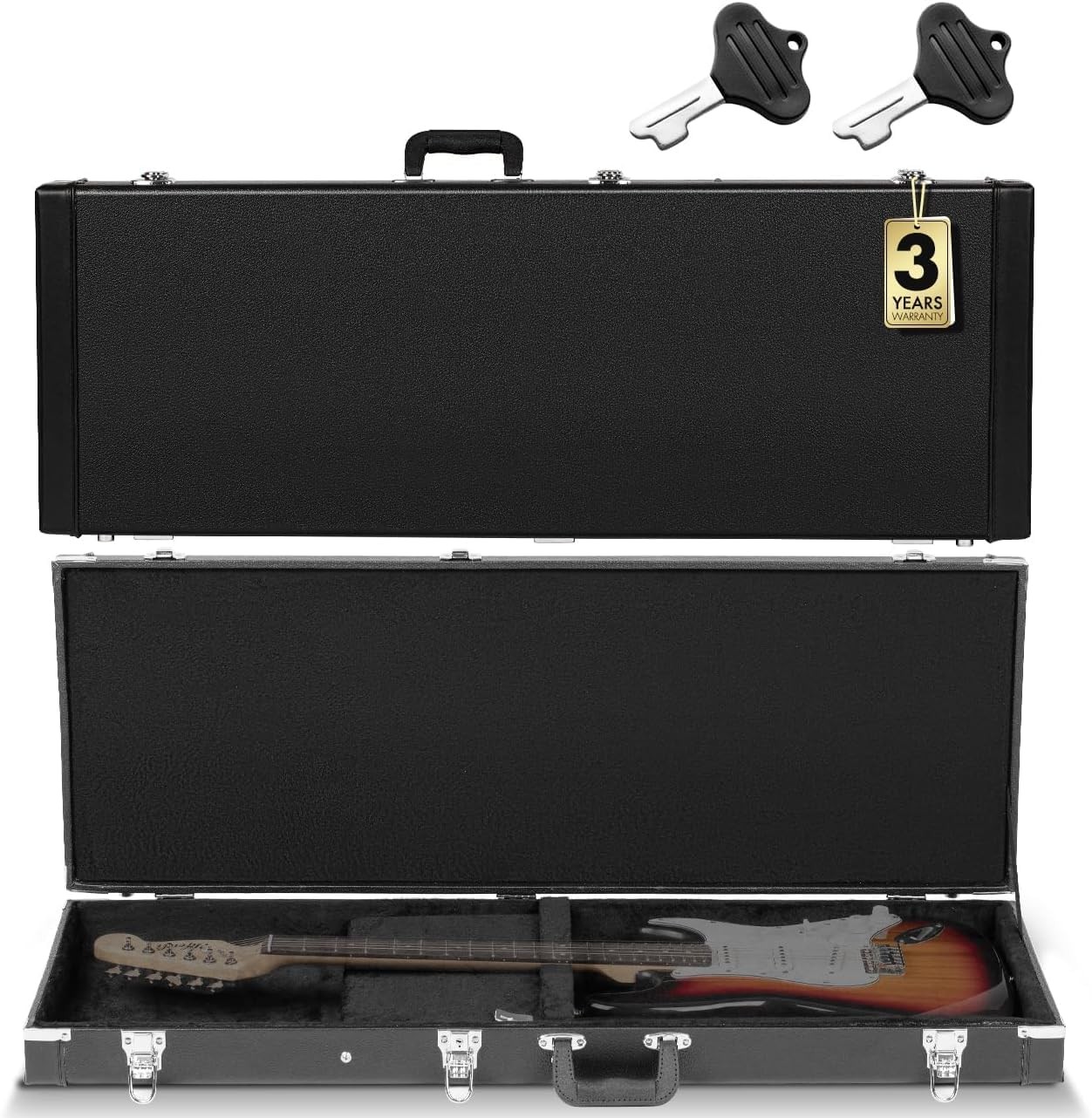 CAHAYA Electric Guitar Hard Shell Case - Portable Universal 