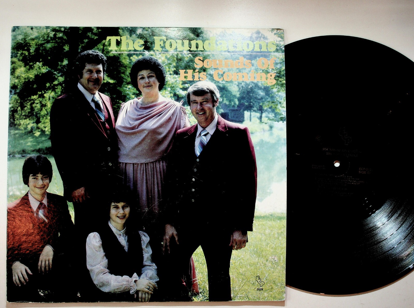 The Foundations Sounds of His Coming Gospel Vinyl LP Rare Christian Record