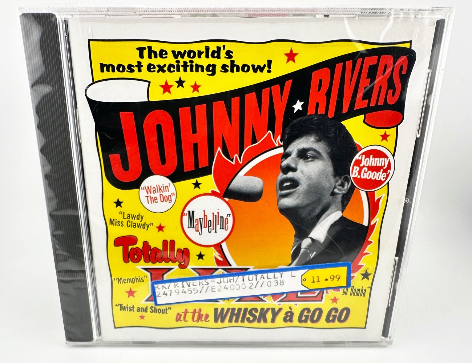 Johnny Rivers - Totally Live at the Whiskey a Go Go [ SUPER RARE NEW CD, 1995 ]