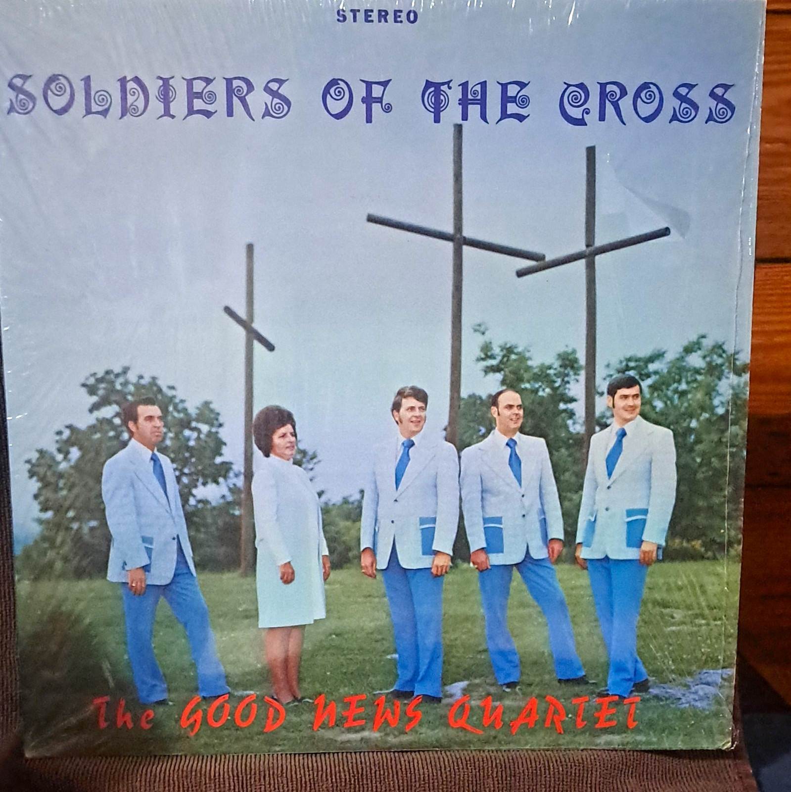Vintage/ The Good News Quartet Soldiers Of The Cross TSRC Vinyl LP 12\