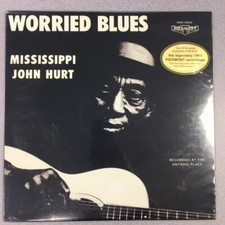 Mississippi John Hurt - Worried Blues 180 Gram Vinyl LP (New/Sealed) 2019 picture