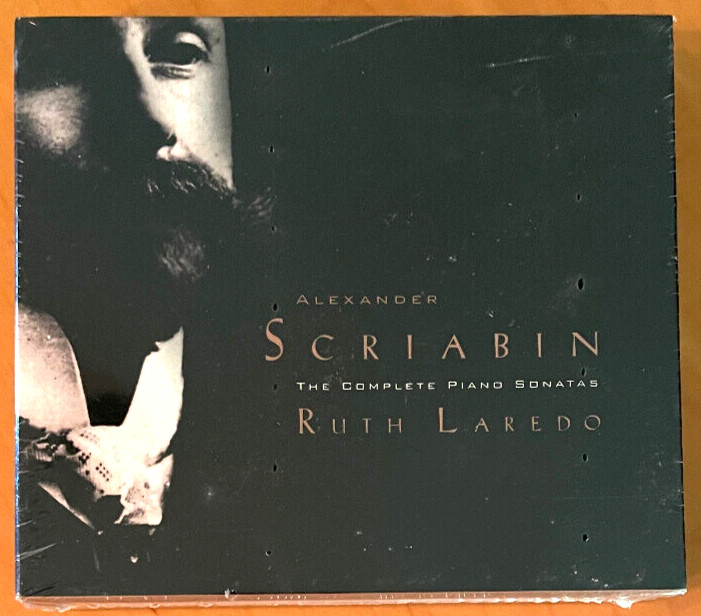 RUTH LAREDO Scriabin Complete Piano Sonatas NONESUCH 1996 BOX SET  RARE SEALED