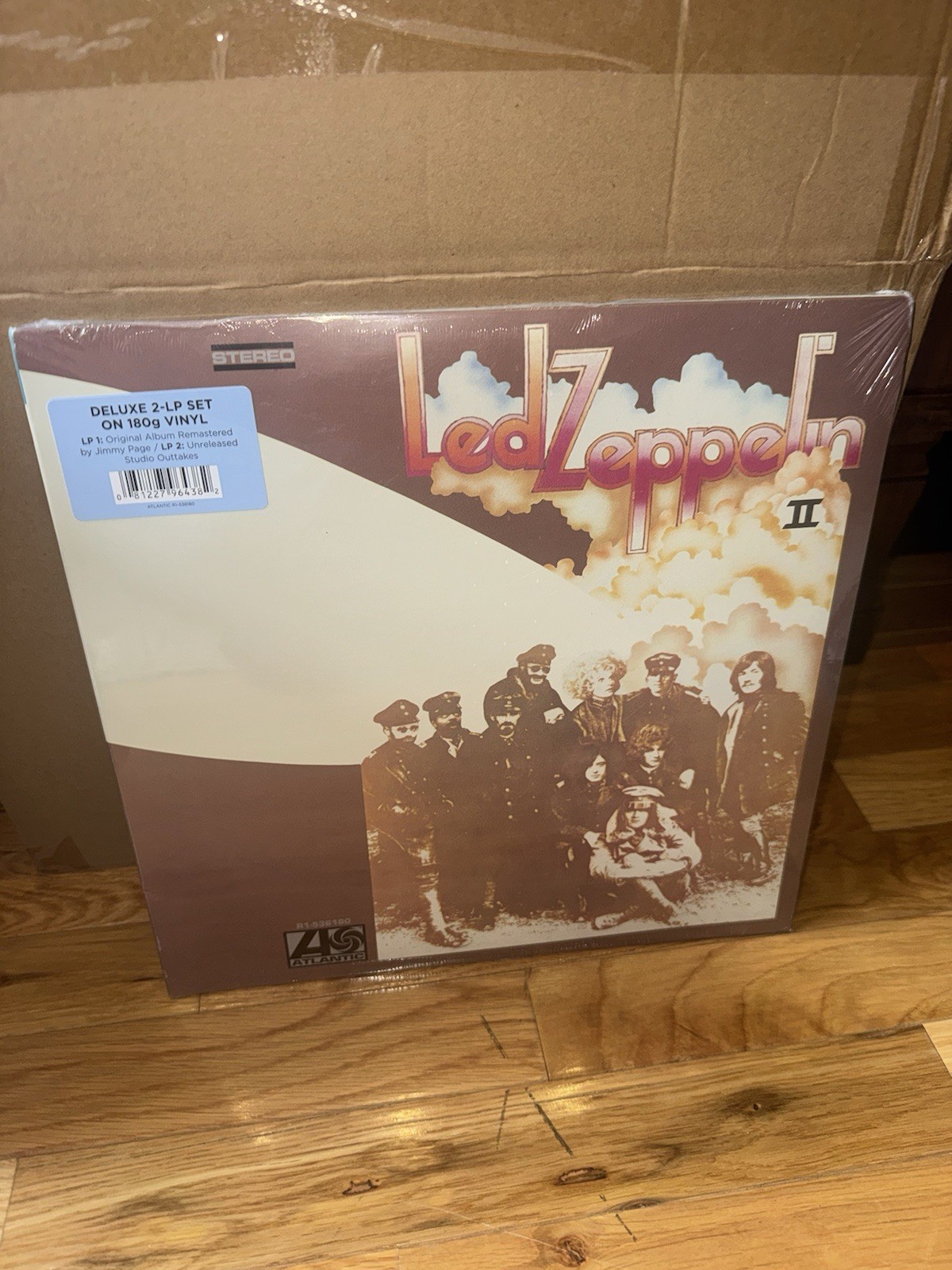 New Sealed Led Zeppelin II Deluxe 180 G Vinyl Two Lp Set