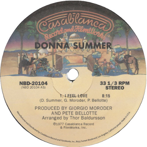 Donna Summer - 'I Feel Love / Love To Love You' 12