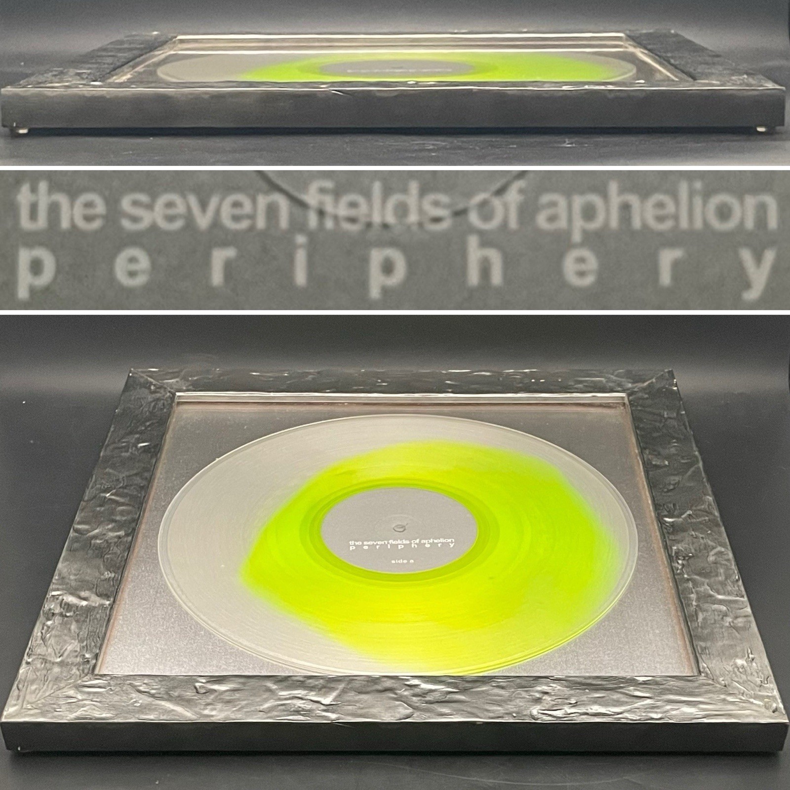 Periphery 2010 The Seven Fields of Aphelion Framed Vinyl LP Picture Disc 15.5\